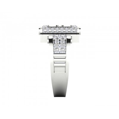 Evans diamond ring in 18k Gold